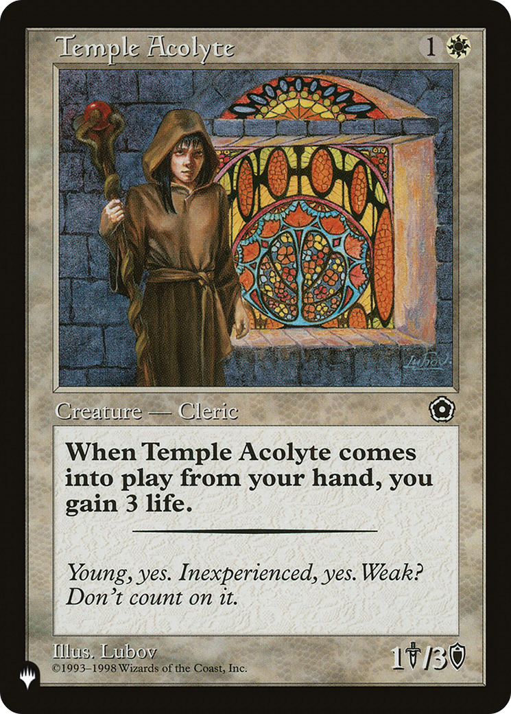 Temple Acolyte [The List] | Gear Gaming Fayetteville