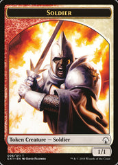 Soldier // Goblin Double-Sided Token [Guilds of Ravnica Guild Kit Tokens] | Gear Gaming Fayetteville