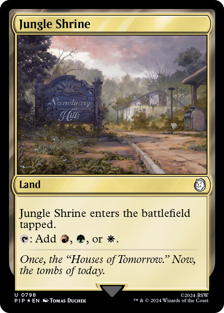 Jungle Shrine (Surge Foil) [Fallout] | Gear Gaming Fayetteville