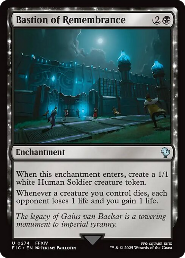 Bastion of Remembrance [FINAL FANTASY Commander] | Gear Gaming Fayetteville
