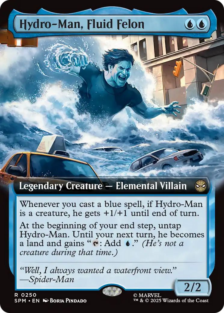 Hydro-Man, Fluid Felon (Extended Art) [Marvel's Spider-Man] | Gear Gaming Fayetteville
