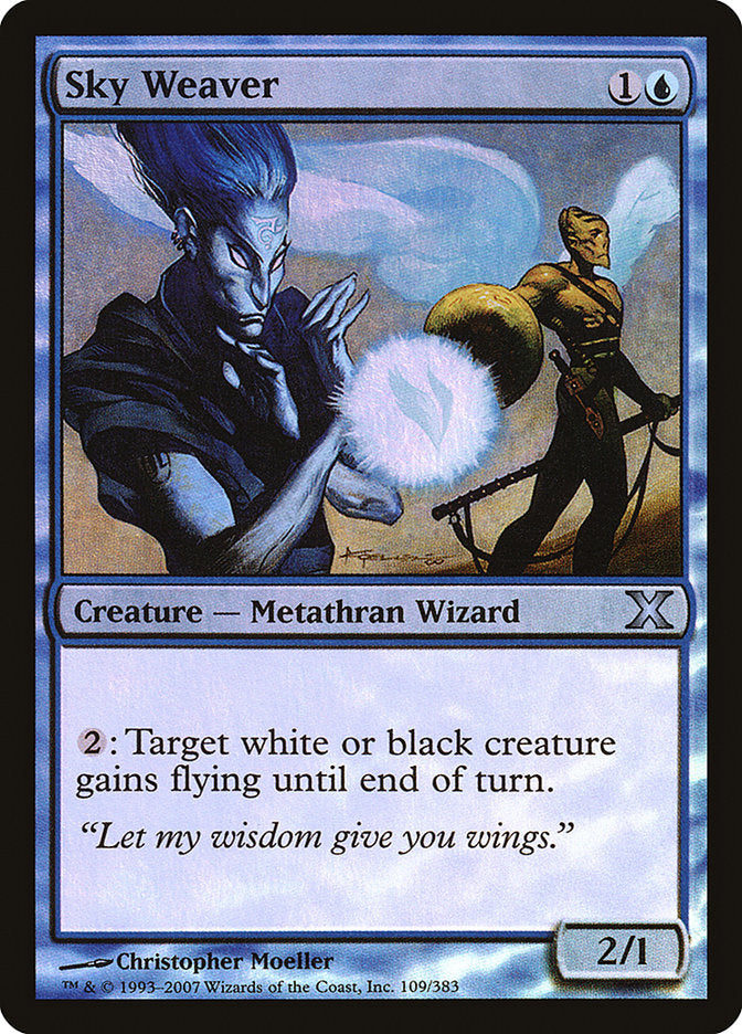 Sky Weaver (Premium Foil) [Tenth Edition] | Gear Gaming Fayetteville