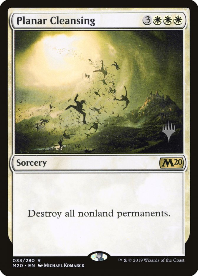 Planar Cleansing (Promo Pack) [Core Set 2020 Promos] | Gear Gaming Fayetteville