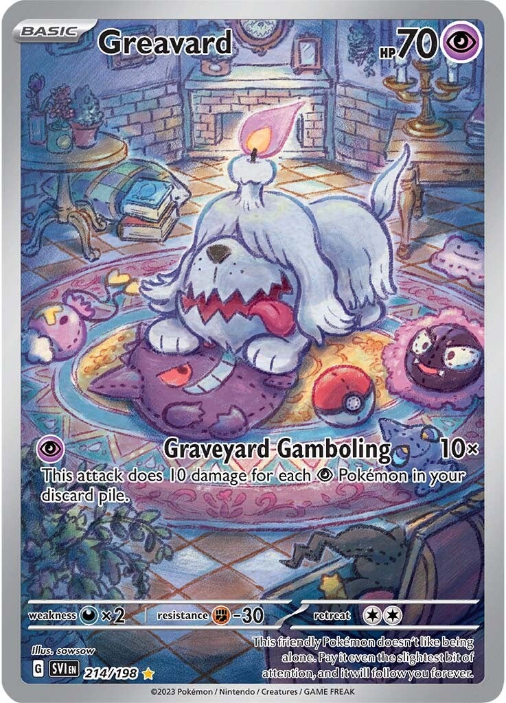 Greavard (214/198) [Scarlet & Violet: Base Set] | Gear Gaming Fayetteville