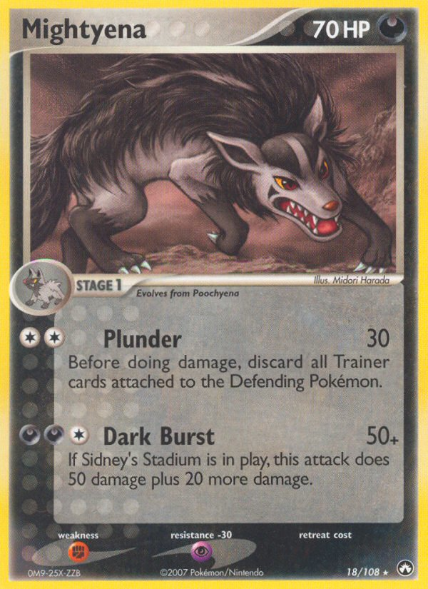 Mightyena (18/108) [EX: Power Keepers] | Gear Gaming Fayetteville