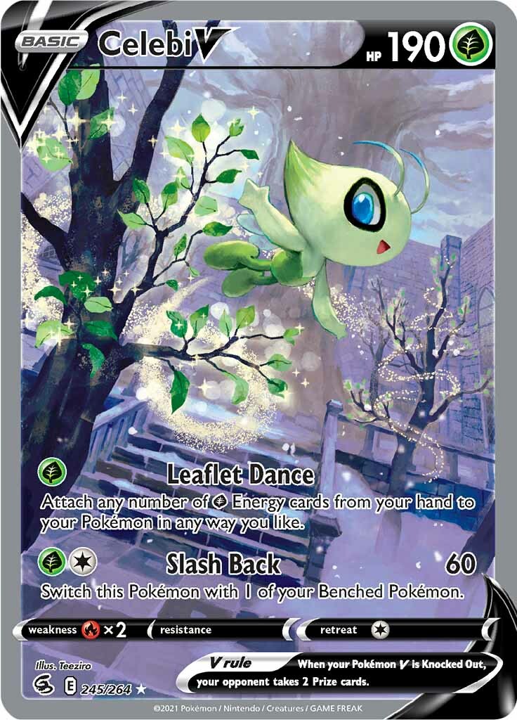 Celebi V (245/264) [Sword & Shield: Fusion Strike] | Gear Gaming Fayetteville