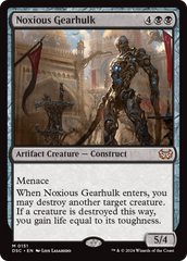 Noxious Gearhulk [Duskmourn: House of Horror Commander] | Gear Gaming Fayetteville