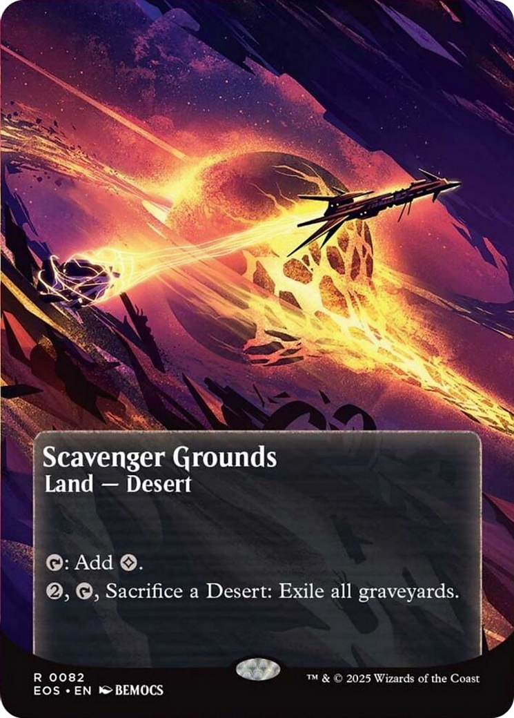 Scavenger Grounds (0082) (Borderless) [Edge of Eternities: Stellar Sights] | Gear Gaming Fayetteville