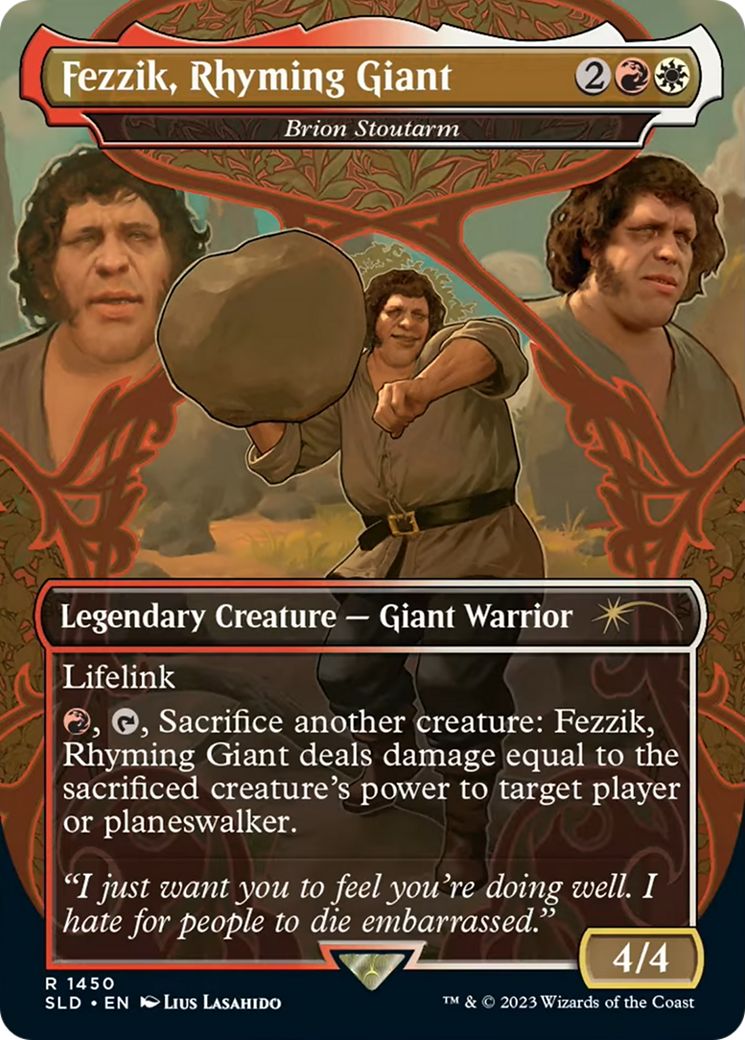 Fezzik, Rhyming Giant - Brion Stoutarm [Secret Lair Drop Series] | Gear Gaming Fayetteville