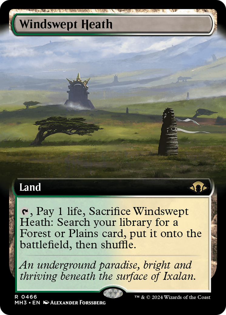 Windswept Heath (Extended Art) [Modern Horizons 3] | Gear Gaming Fayetteville