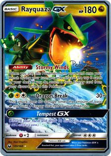 Rayquaza GX (109/168) (Dragones y Sombras - Pedro Eugenio Torres) [World Championships 2018] | Gear Gaming Fayetteville