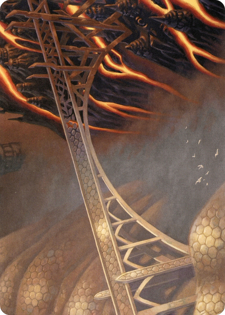 Rustvale Bridge Art Card [Modern Horizons 2 Art Series] | Gear Gaming Fayetteville