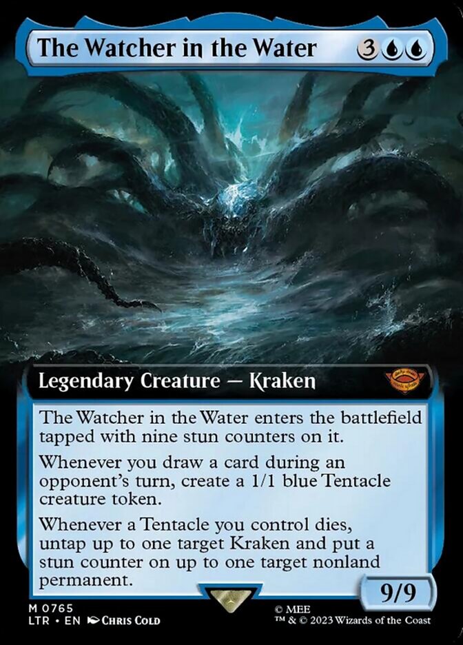 The Watcher in the Water (Extended Art) (Surge Foil) [The Lord of the Rings: Tales of Middle-Earth] | Gear Gaming Fayetteville