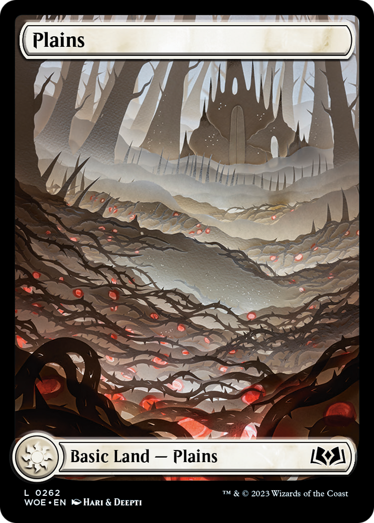 Plains (262) (Full-Art) [Wilds of Eldraine] | Gear Gaming Fayetteville