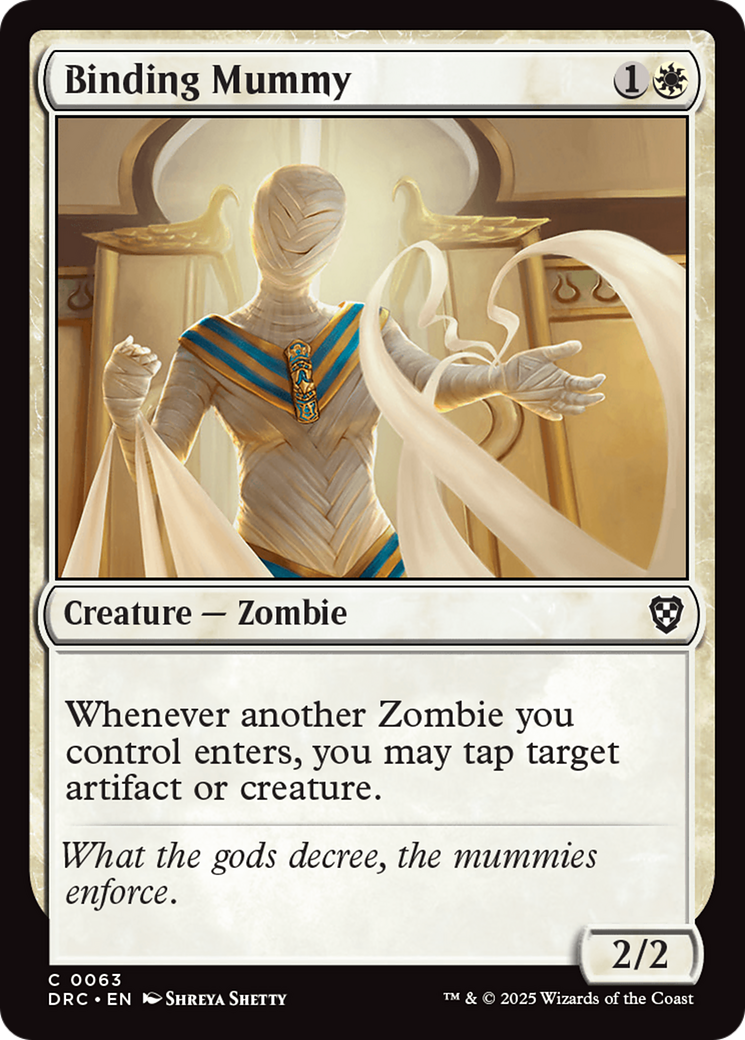 Binding Mummy [Aetherdrift Commander] | Gear Gaming Fayetteville