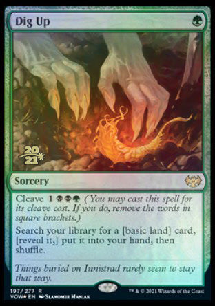 Dig Up [Innistrad: Crimson Vow Prerelease Promos] | Gear Gaming Fayetteville
