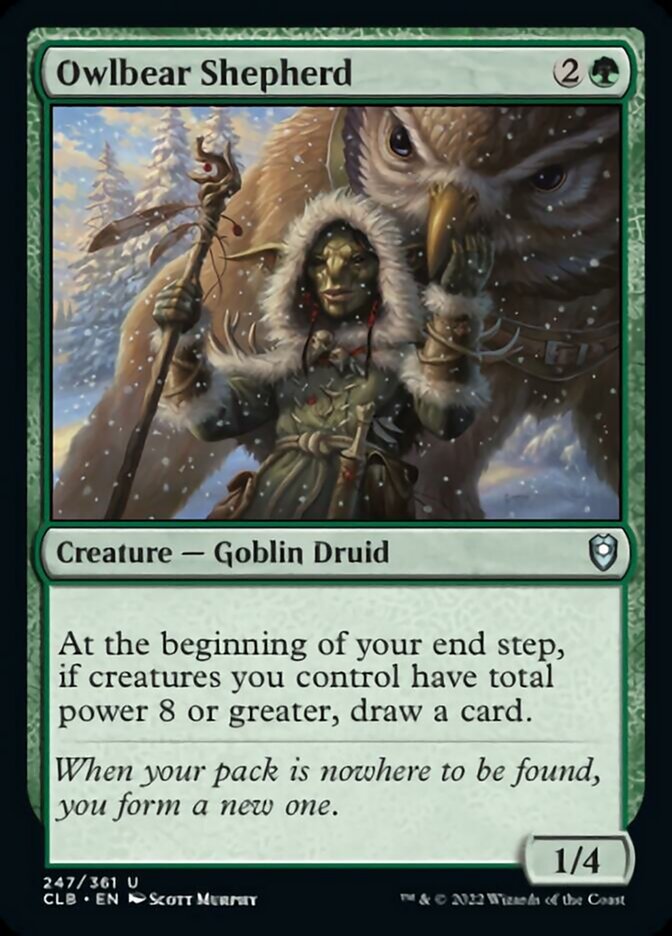 Owlbear Shepherd [Commander Legends: Battle for Baldur's Gate] | Gear Gaming Fayetteville