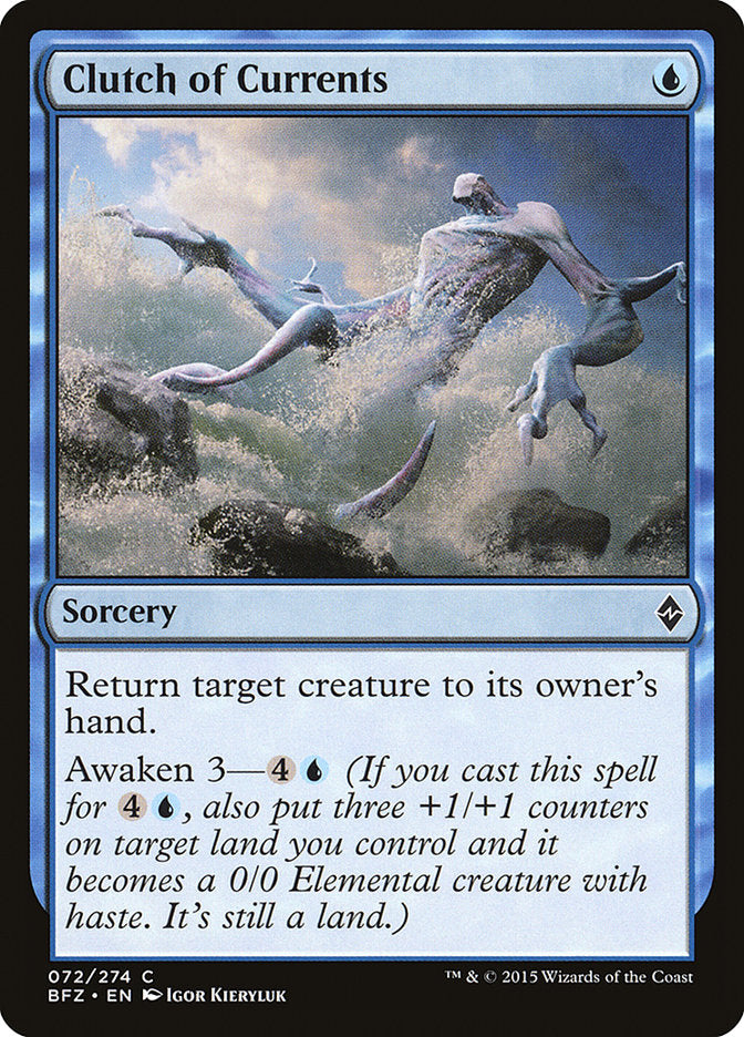 Clutch of Currents [Battle for Zendikar] | Gear Gaming Fayetteville