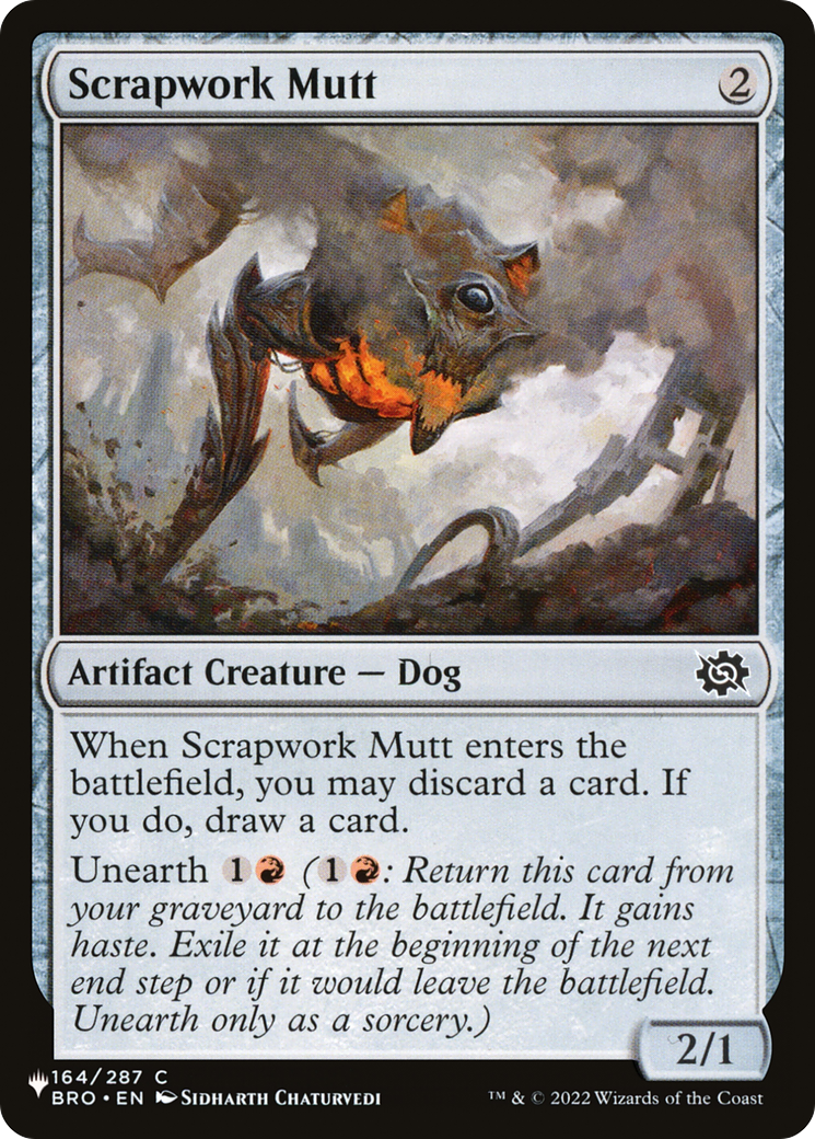 Scrapwork Mutt [The List Reprints] | Gear Gaming Fayetteville