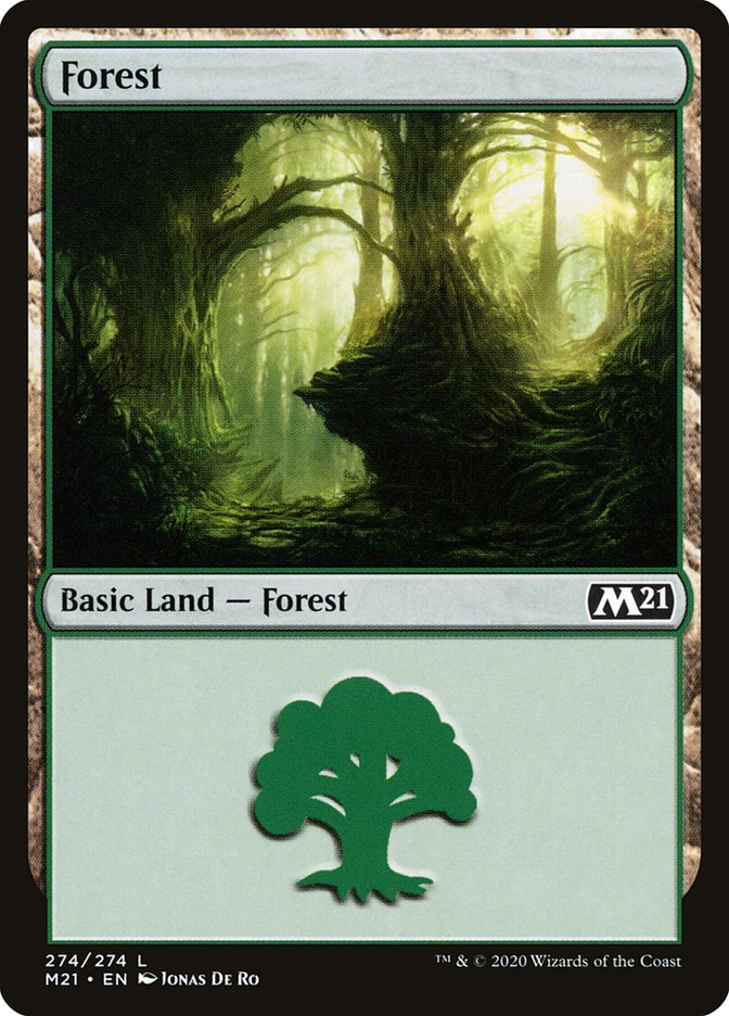 Forest (274) [Core Set 2021] | Gear Gaming Fayetteville