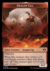 City's Blessing // Dragon Egg Double-Sided Token [Commander Masters Tokens] | Gear Gaming Fayetteville