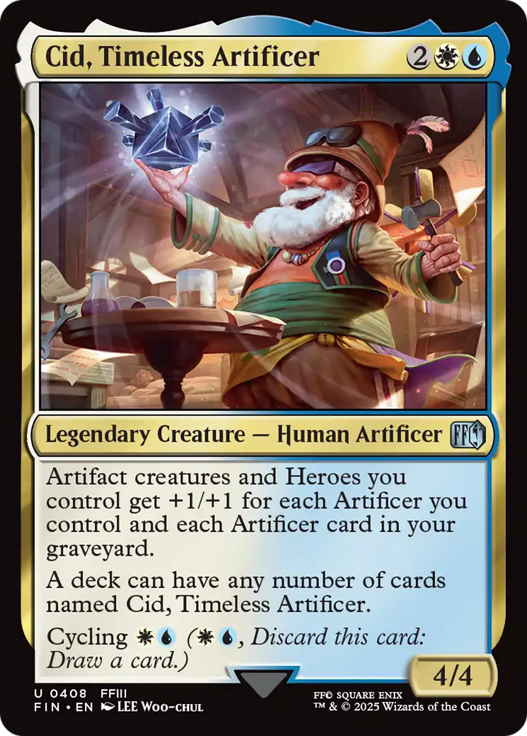 Cid, Timeless Artificer (0408) [FINAL FANTASY] | Gear Gaming Fayetteville