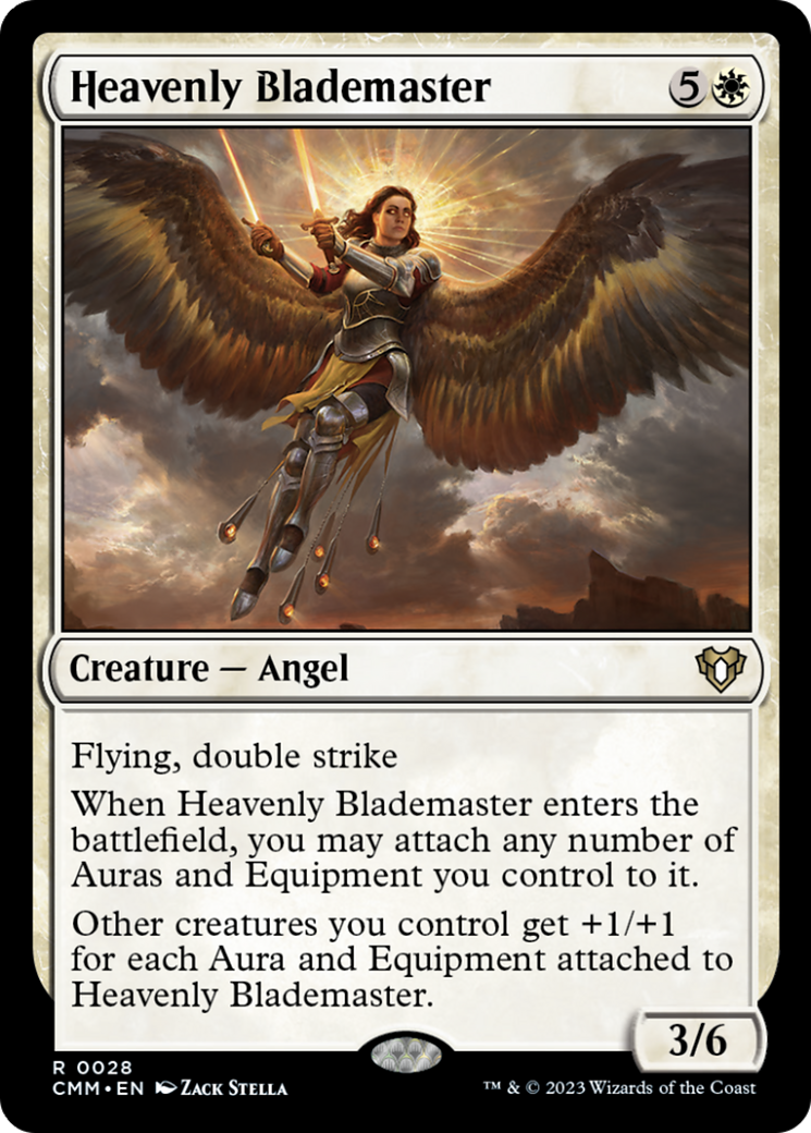 Heavenly Blademaster [Commander Masters] | Gear Gaming Fayetteville
