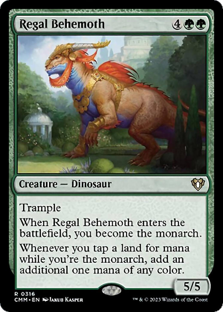 Regal Behemoth [Commander Masters] | Gear Gaming Fayetteville