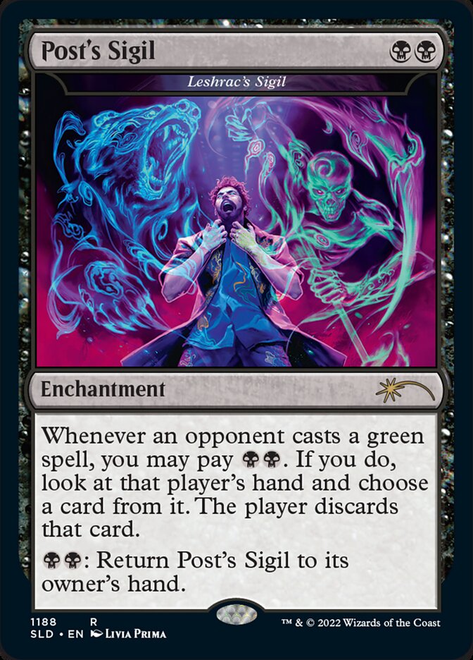 Post's Sigil - Leshrac's Sigil [Secret Lair Drop Series] | Gear Gaming Fayetteville