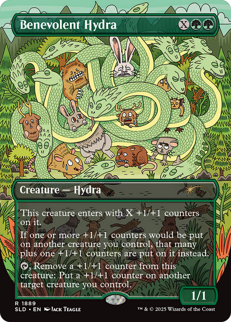 Benevolent Hydra (Rainbow Foil) [Secret Lair Drop Series] | Gear Gaming Fayetteville