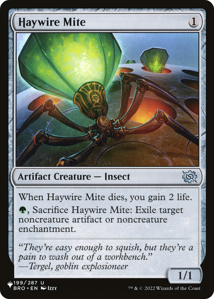 Haywire Mite [The List Reprints] | Gear Gaming Fayetteville