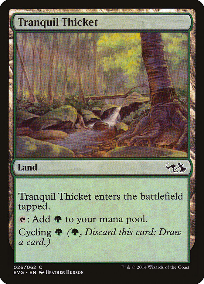 Tranquil Thicket (Elves vs. Goblins) [Duel Decks Anthology] | Gear Gaming Fayetteville
