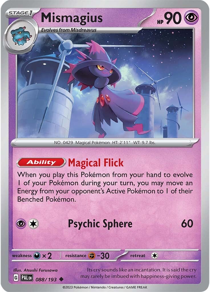 Mismagius (088/193) [Scarlet & Violet: Paldea Evolved] | Gear Gaming Fayetteville