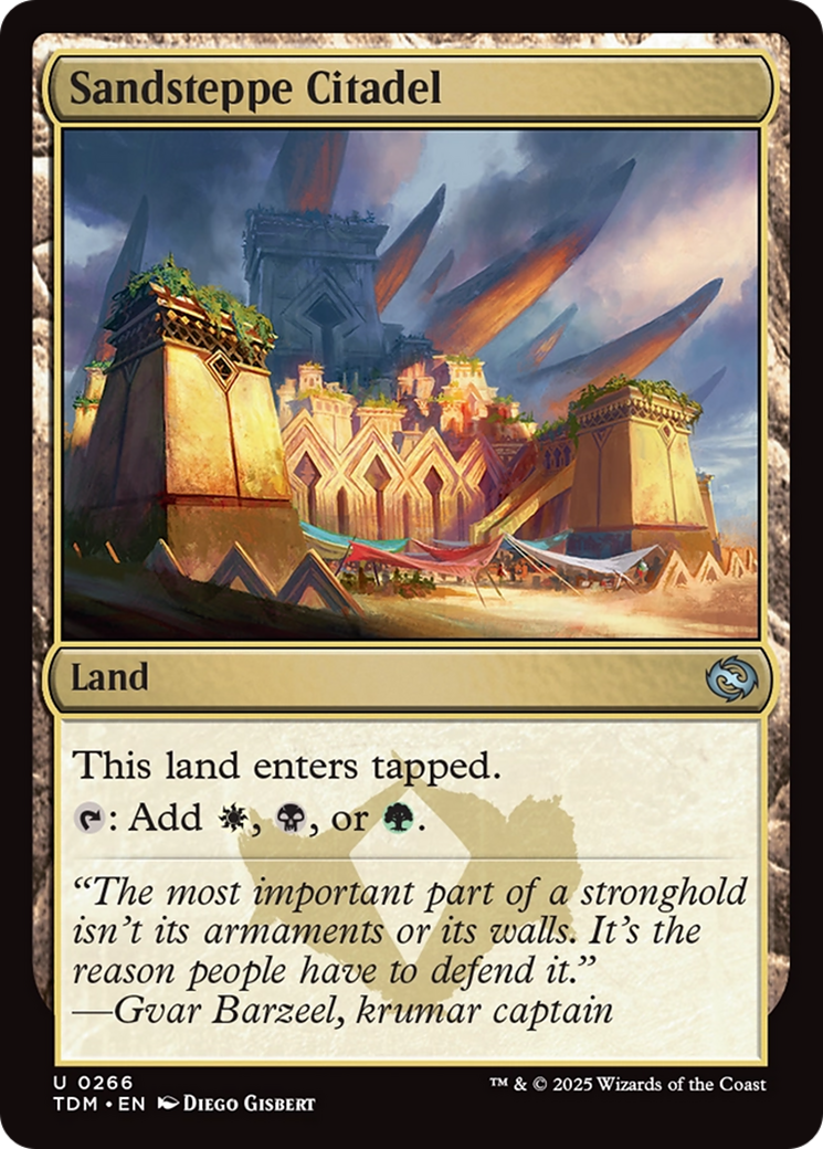 Sandsteppe Citadel [Tarkir: Dragonstorm] | Gear Gaming Fayetteville