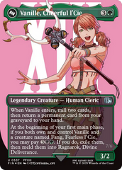 Vanille, Cheerful l'Cie // Ragnarok, Divine Deliverance (Borderless) (Surge Foil) [FINAL FANTASY] | Gear Gaming Fayetteville