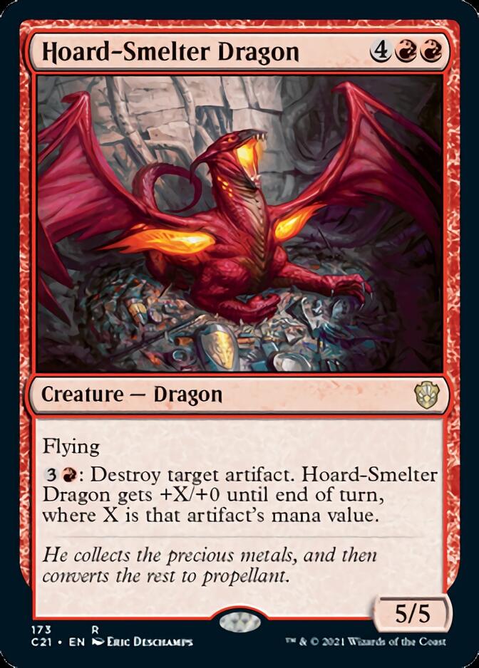 Hoard-Smelter Dragon [Commander 2021] | Gear Gaming Fayetteville
