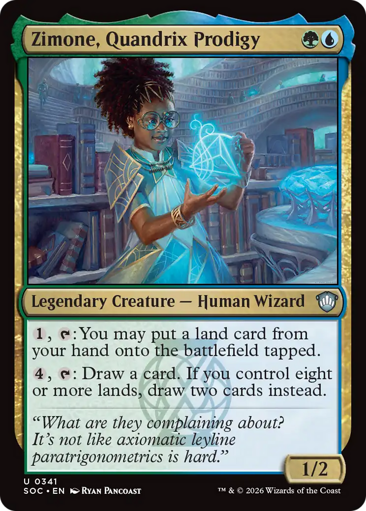 Zimone, Quandrix Prodigy [Secrets of Strixhaven Commander] | Gear Gaming Fayetteville