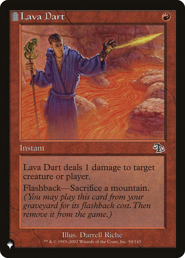 Lava Dart [The List Reprints] | Gear Gaming Fayetteville