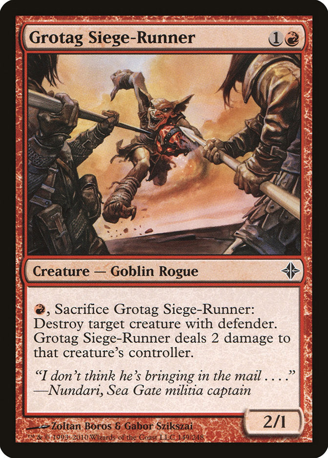 Grotag Siege-Runner [Rise of the Eldrazi] | Gear Gaming Fayetteville