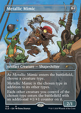 Metallic Mimic (Borderless) [Secret Lair Drop Series] | Gear Gaming Fayetteville