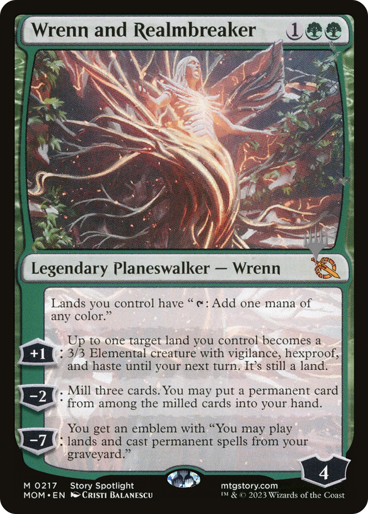 Wrenn and Realmbreaker (Promo Pack) [March of the Machine Promos] | Gear Gaming Fayetteville