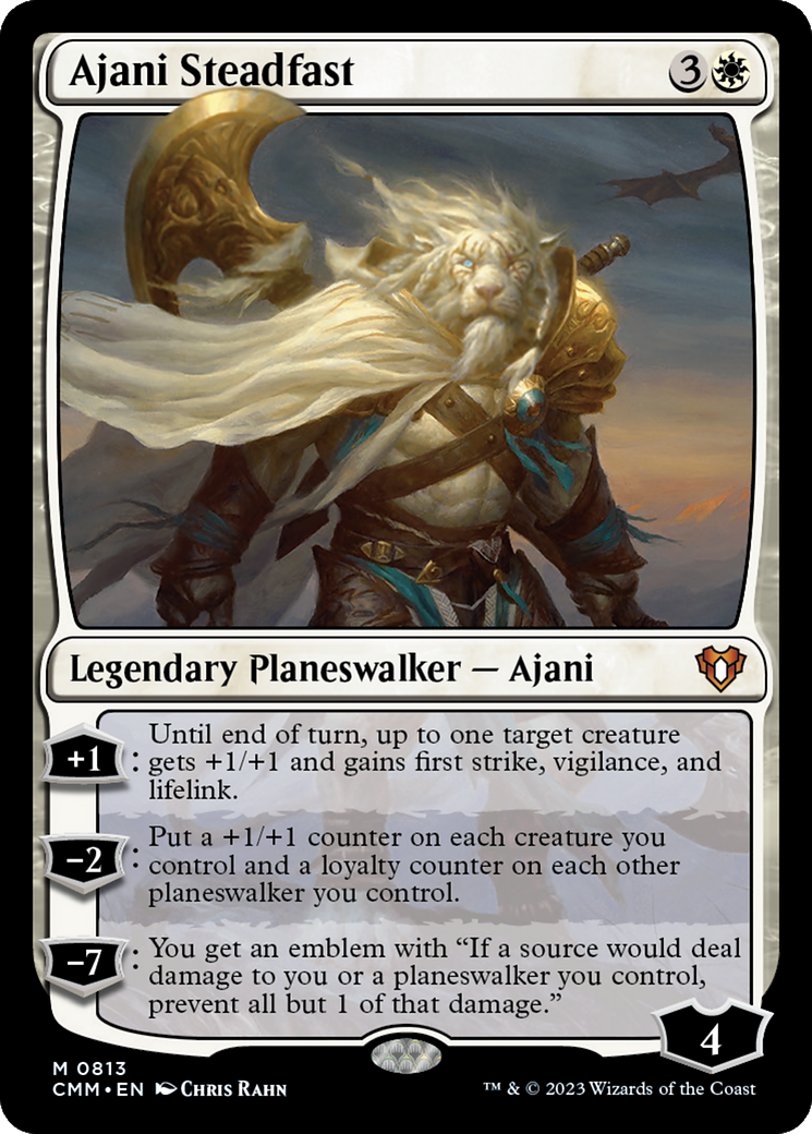 Ajani Steadfast [Commander Masters] | Gear Gaming Fayetteville