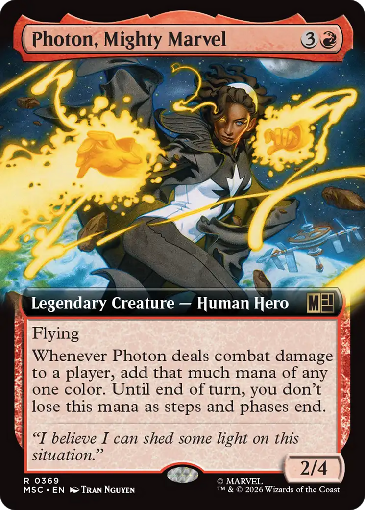 Photon, Mighty Marvel (Extended Art) [Marvel Super Heroes Commander] | Gear Gaming Fayetteville