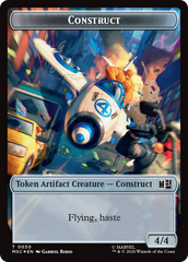 Ox (023) // Construct (030) Double-Sided Token (Surge Foil) [Marvel Super Heroes Commander Tokens] | Gear Gaming Fayetteville