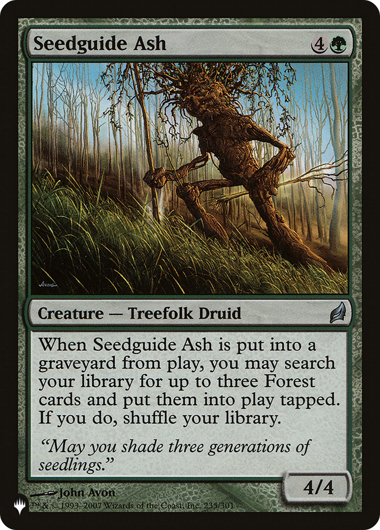 Seedguide Ash [The List Reprints] | Gear Gaming Fayetteville