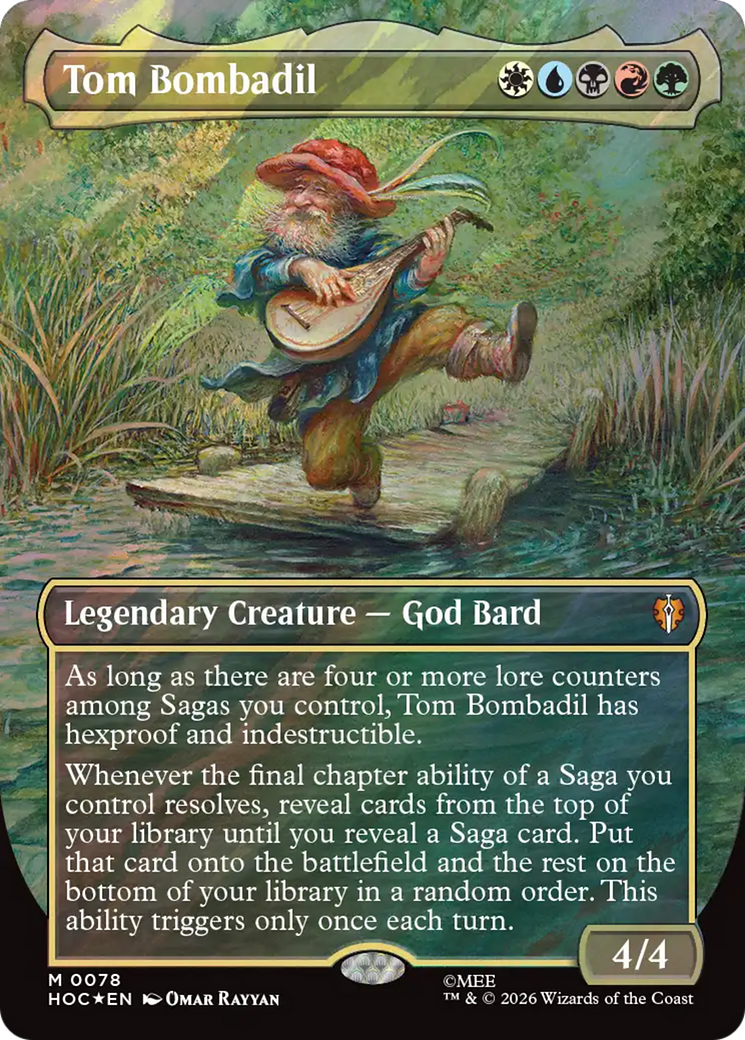 Tom Bombadil (Borderless) (Surge Foil) [The Hobbit] | Gear Gaming Fayetteville