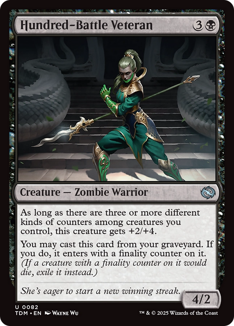 Hundred-Battle Veteran [Tarkir: Dragonstorm] | Gear Gaming Fayetteville