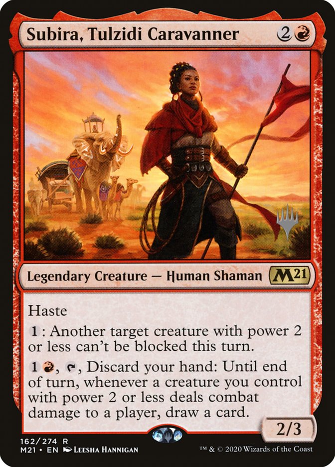 Subira, Tulzidi Caravanner (Promo Pack) [Core Set 2021 Promos] | Gear Gaming Fayetteville