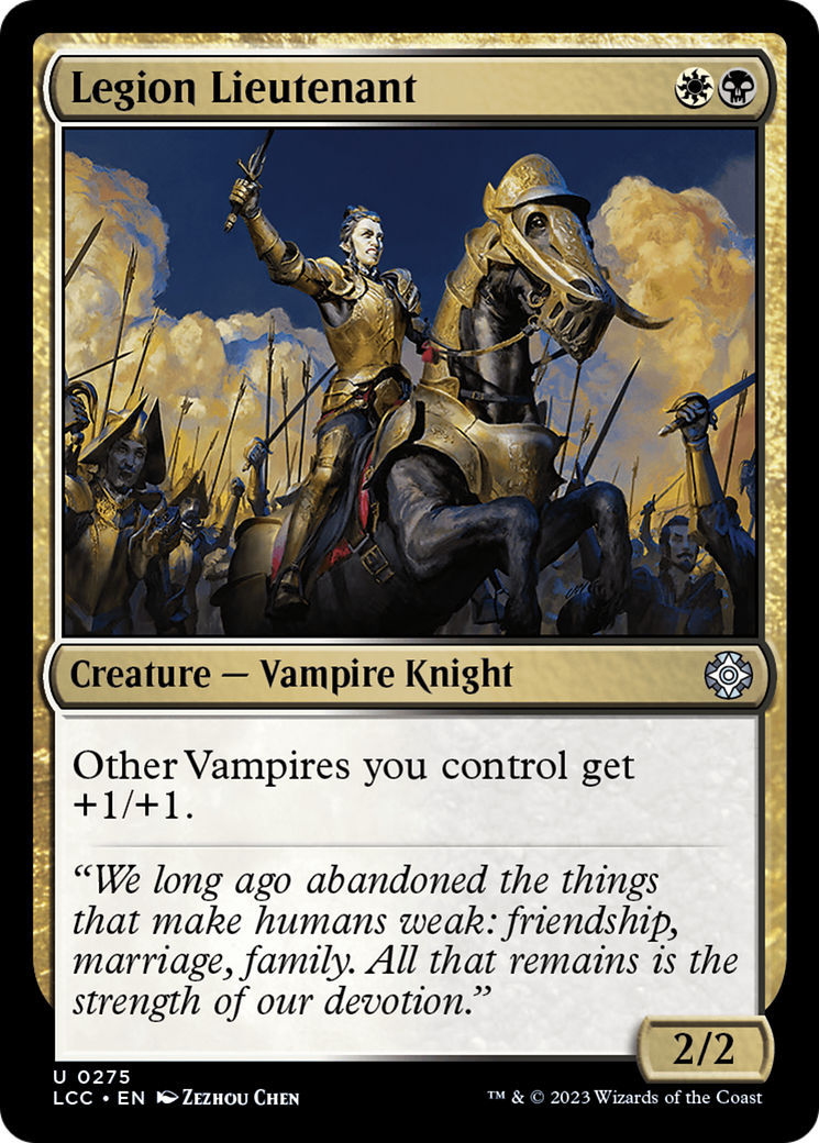 Legion Lieutenant [The Lost Caverns of Ixalan Commander] | Gear Gaming Fayetteville