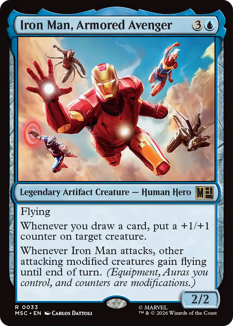 Iron Man, Armored Avenger (Surge Foil) [Marvel Super Heroes Commander] | Gear Gaming Fayetteville